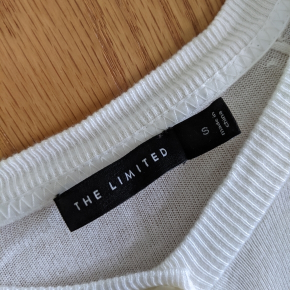 The Limited long sleeve white shrug cardigan - Picture 2 of 2